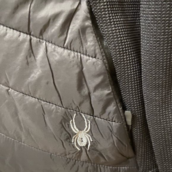 Spyder Black Therma Web Water Resistant Full Zip Jacket Women's NWT - Picture 3 of 9